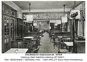 Insterburg, Stadt, Stadtkreis Insterburg Schlageterstraße (fr. Obermühlenstraße bzw. Mühlenstraße)