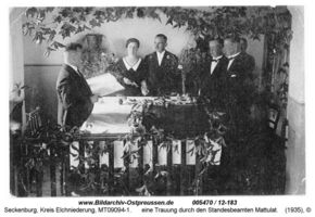 Seckenburg, Kreis Elchniederung 