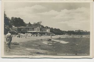 Neukuhren, Kreis Samland Neukuhren, Strandpartie Neukuhren, Strand