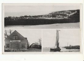 Pillkoppen, Kreis Samland Pillkoppen, Weißer Berg, Gasthaus, Hafen 