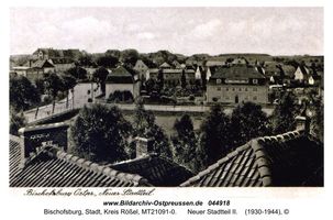 Bischofsburg, Stadt, Kreis Rößel 