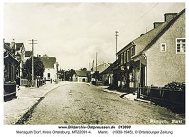 Mensguth Dorf, Kreis Ortelsburg 
