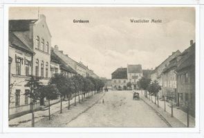 Gerdauen, Stadt und Bahnstation, Kreis Gerdauen Gerdauen, Westlicher Markt II 