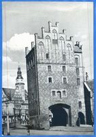 Allenstein, Stadtkreis Allenstein Allenstein, Hohes Tor im Hintergrund das neue Rathaus XII Allenstein, Neues Rathaus