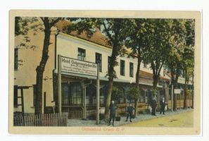 Cranz Kr. Samland, Ort, Kreis Samland Cranz, Hotel  Ostpreußischer Hof , früher Fink's Hotel 
