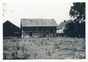 Bischofstein, Kreis Rößel Bischofstein, Hof des Bauern Anton Sommerfeld Бишофштайн, двор крестьянина Антона Зоммерфельда