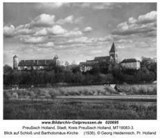Preußisch Holland, Stadt, Kreis Preußisch Holland  