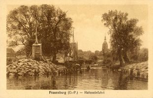 Frauenburg, Kreis Braunsberg Frauenburg, Hafeneinfahrt II 