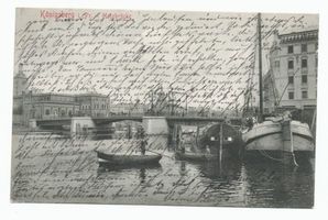 Königsberg (Pr.), Stadtkreis Königsberg Königsberg, Holzbrücke Königsberg, Pregel