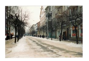 Tilsit, Stadt, Stadtkreis Tilsit Hohe Straße Tilsit, Hohe Str. vom Schenkendorfplatz aus 