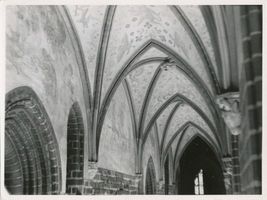 Marienburg, Westpr., Kreis Marienburg Marienburg i. Westpr., Hochschloß, Kreuzgang mit Deckenmalerei II Marienburg, Schloß