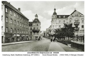 Insterburg, Stadt, Stadtkreis Insterburg Horst-Wessel Straße