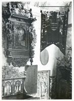 Mühlhausen Kr. Preußisch Eylau, Kreis Preußisch Eylau Mühlhausen Kr. Preußisch Eylau, Kirche Innenansicht IV Мюльхаузен, р-н Прёйссиш-Эйлау, церковь, интерьер, IV