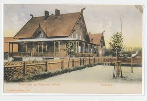 Hardteck, Ort und Bahnstation, Kreis Goldap Groß Rominten, Kinderheim II Гросс Роминтен, детский дом, II