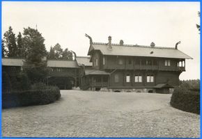 Jagdhaus Rominten, Kreis Goldap Jagdhaus Rominten, Jagdschloß, Hof II 