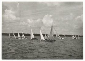  Mauersee, Regatta auf dem See III Angerburg, Schwenzaitsee und Mauersee