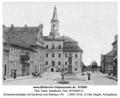 Tilsit, Stadt, Stadtkreis Tilsit Schenkendorfplatz