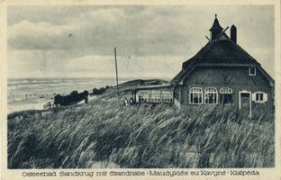 Sandkrug Stadtkr. Memel, Stadtkreis Memel Sandkrug Stadtkr. Memel, Strandhalle IV 