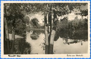 Wormditt, Kreis Braunsberg Wormditt, Partie am Oberteich 