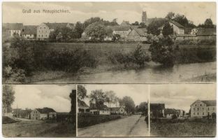 Breitenstein (Ostpr.), Ort, Kreis Tilsit-Ragnit Kraupischken (Ort), 4 Ansichten 