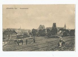 Allenstein, Stadtkreis Allenstein Allenstein, Totalansicht Allenstein, Panoramabilder