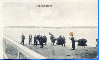 Großheidekrug, Kreis Samland Groß Heydekrug, Haffansicht 