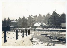 Königsberg (Pr.), Stadtkreis Königsberg Königsberg, Speicherviertel Lastadie im Winter Кёнигсберг, складской квартал Ластадия зимой