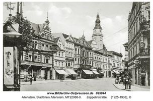 Allenstein, Stadtkreis Allenstein Zeppelinstraße