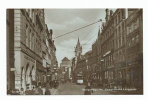 Königsberg (Pr.), Stadtkreis Königsberg Kneiph. Langgasse Königsberg, Kneiphöfsche Langgasse Кёнигсберг, Кнайпхофская Ланггассе
