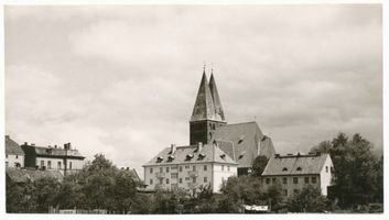 Osterode (Ostpr.), Kreis Osterode Osterode (Ostpr.), Stadtkirche von der Südseite II 