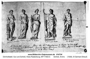 Dönhofstädt, Gut und Schloß, Kreis Rastenburg 