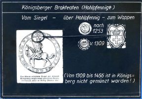Königsberg (Pr.), Stadtkreis Königsberg Königsberg (Pr.), Brakteaten (Hohlpfennige) Кёнигсберг (Пр.), брактеаты (полые пфенниги)