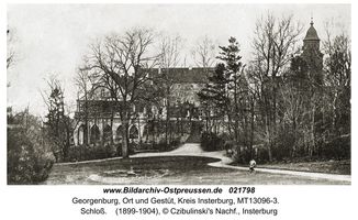 Georgenburg, Ort und Gestüt, Kreis Insterburg 