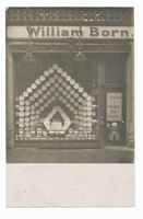 Tilsit, Stadt, Stadtkreis Tilsit Hohe Straße 49-50 Tilsit, Hohe Str., William Born, Glas- Porzellan- und Steingutwaren Тильзит, Хоэштрассе, Вильям Борн, стеклянные, фарфоровые и фаянсовые товары