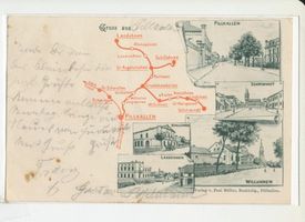 Schloßberg, Kreisstadt, Kreis Schloßberg Pillkallen, Ortsmotive von Pillkallen, Schirwindt, Schillehnen, Lasdehnen, Willuhnen 