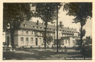 Lyck, Stadt, Kreis Lyck Lyck, Bahnhof VIII 