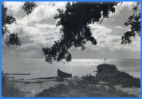 Nidden, Kreis Memel Nidden, Stimmungsbild am Wasser Nidden, Landschaft - Ostsee - Umgebung