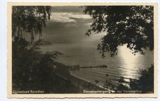 Rauschen Kr. Samland, Kreis Samland Rauschen Kr. Samland, Sonnenuntergang an der Venusspitze I 