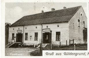 Güldengrund, Kreis Tilsit-Ragnit Güldengrund, Gasthaus 