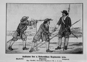Pillau, Seestadt, Kreis Samland Pillau, Seestadt, Soldaten des v. Redernschen Regiments vor Pillau 