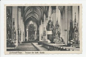 Guttstadt, Kreis Heilsberg Guttstadt, Katholische Kirche, Inneres, II Гуттштадт, костел, интерьер, II