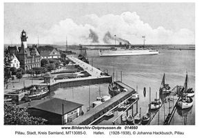 Pillau, Seestadt, Kreis Samland 