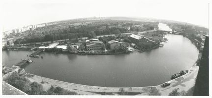  Ostpreußen, Panoramaansicht einer Stadt wo ? Восточная Пруссия, панорамный вид города, где?