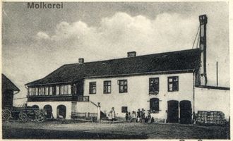 Gerhardsweide, Kreis Elchniederung Liedemeiten, Molkerei 