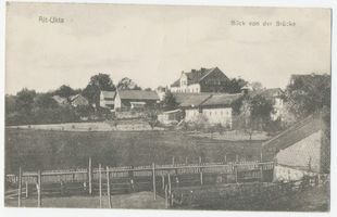 Alt Ukta, Ort, Kreis Sensburg Alt Ukta, Blick von der Brücke 