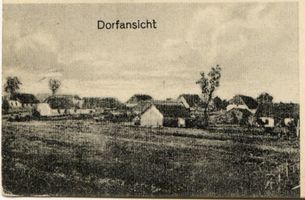 Siemohnen, Ort, Kreis Insterburg Siemohnen, Dorfansicht 