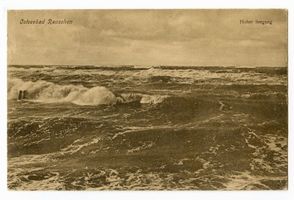 Rauschen Kr. Samland, Kreis Samland Rauschen Kr. Samland, Hoher Seegang Раушен, р-н Самбия, сильное волнение на море
