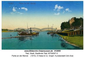 Tilsit, Stadt, Stadtkreis Tilsit Memelstraße