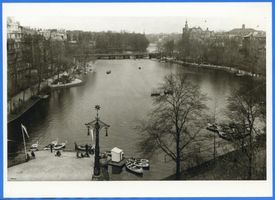 Königsberg (Pr.), Stadtkreis Königsberg Münzplatz Königsberg (Pr.), Schloßteich, Blick vom Münzplatz Königsberg, Schloßteich