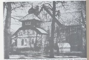 Königsberg (Pr.), Stadtkreis Königsberg Lawsker Allee 32-34 Königsberg, Lawsker Allee,  Villa Leo  nach dem Ausbau zur Zweifamilien-Villa Кёнигсберг, Лавскер-аллее, «вилла Лео» после переустройства в виллу на две семьи